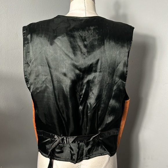 Paragraff Vintage Men’s Suede Leather Vest size XL- NWT - Picture 6 of 8